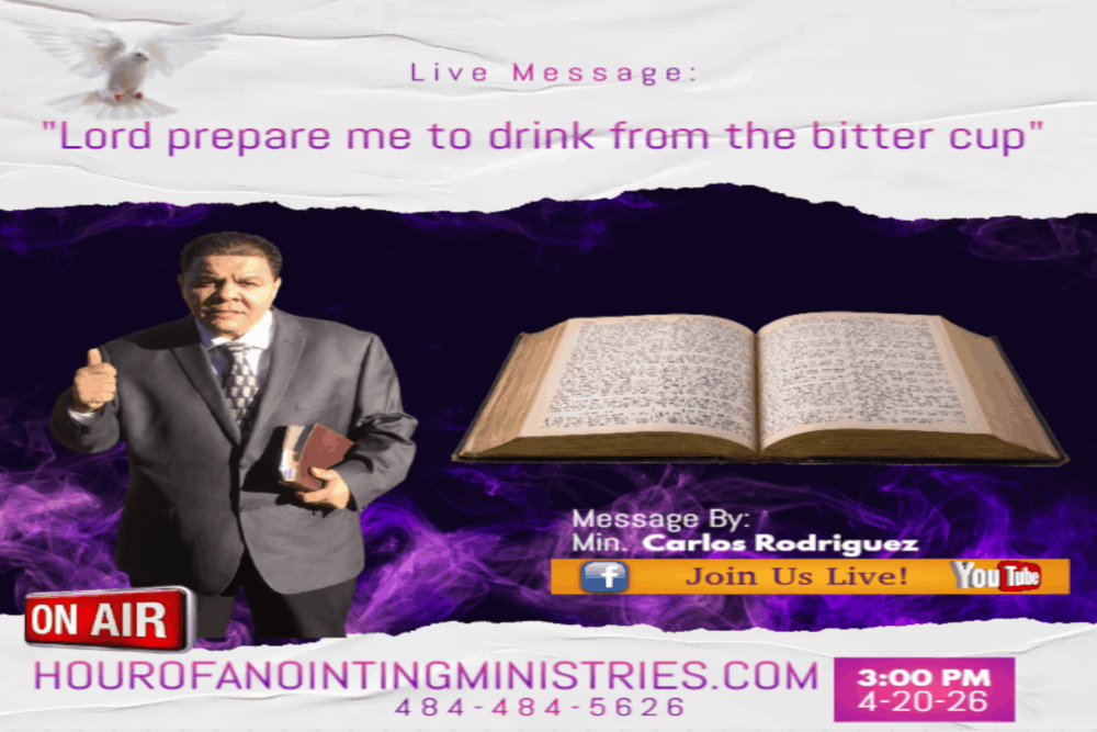 Lord Prepare Me To Drink From The Bitter Cup Image