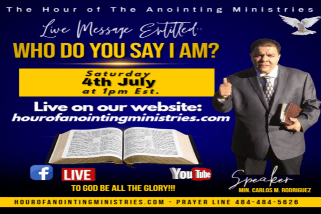 Our Next Live Video Sermon 7/4/26