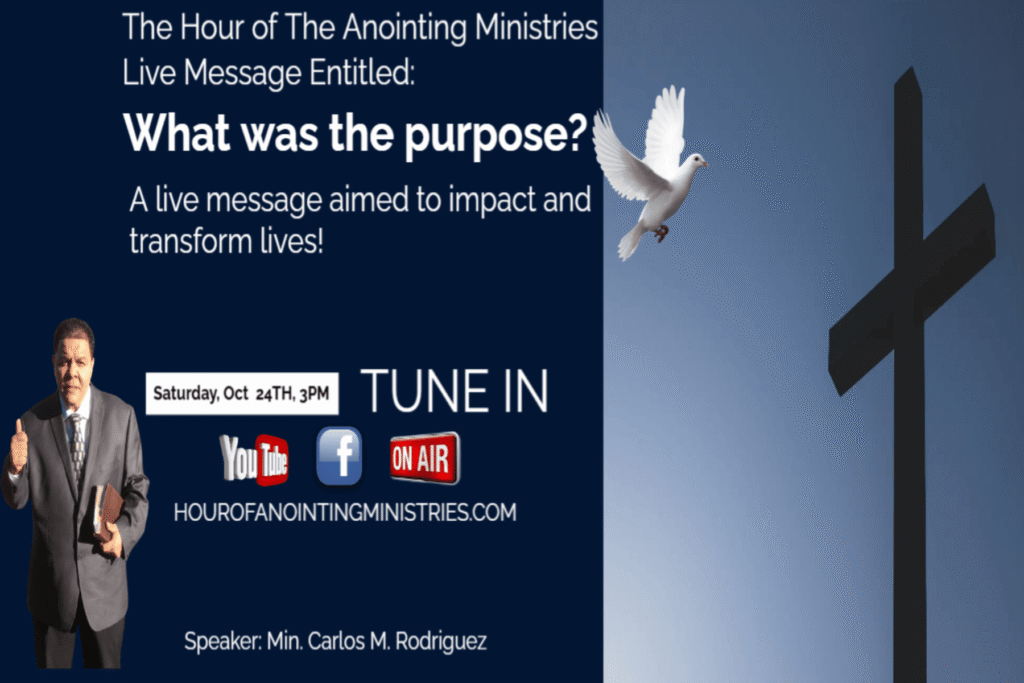 Our Next Live Video Sermon 10/24/26